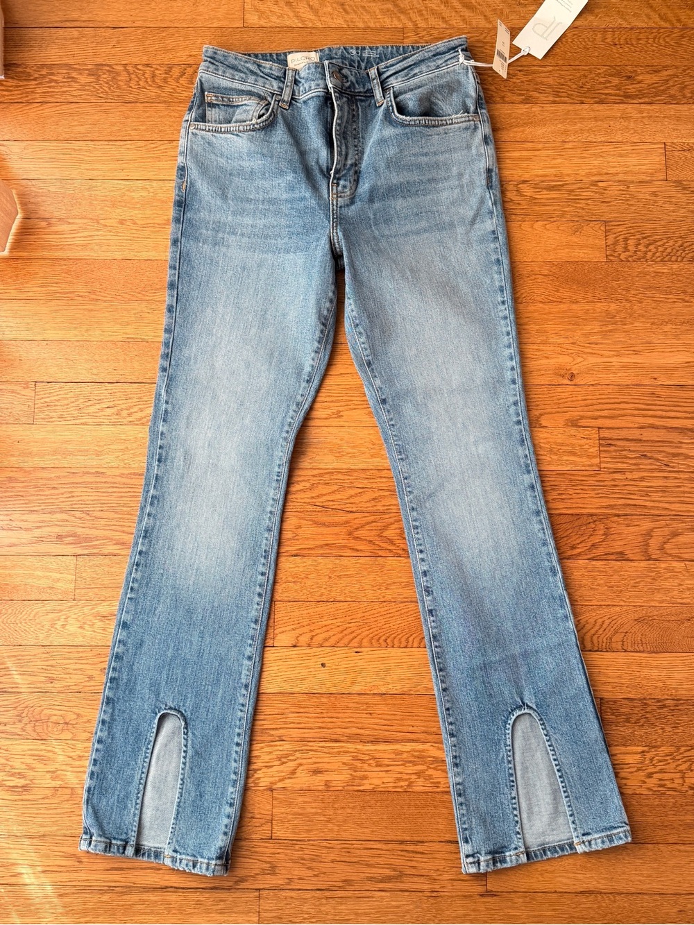 ANTHROPOLOGIE Pilcro high front split skinny jeans - Picture 2 of 6